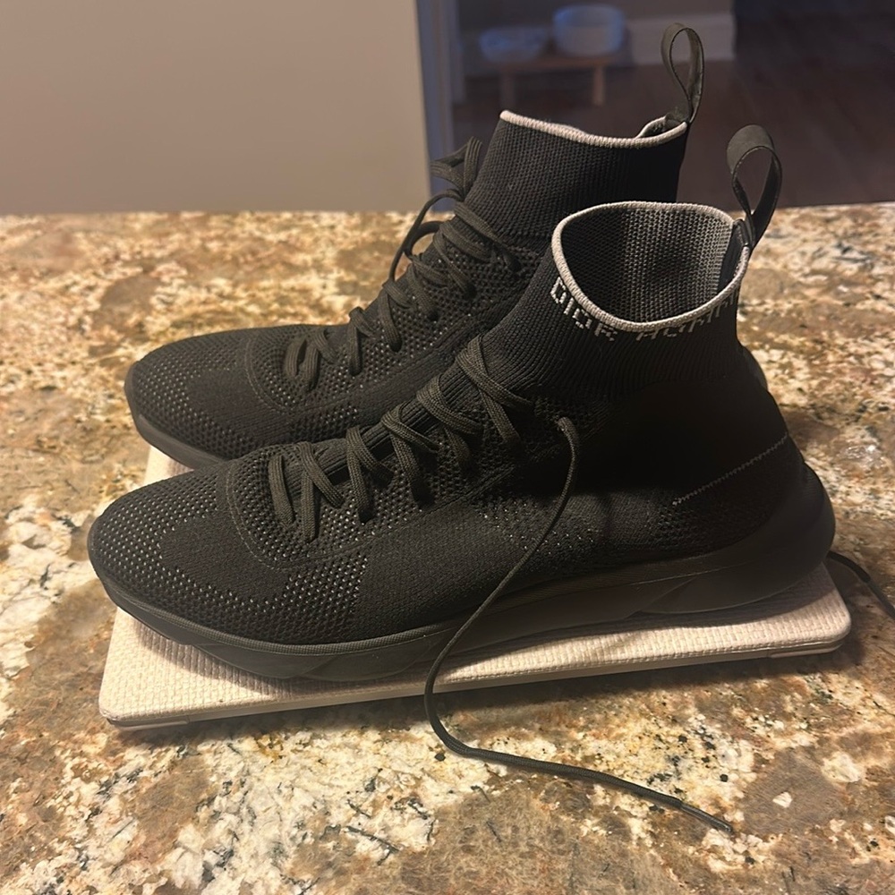 Dior Black Sneakers Modern Athleisure
